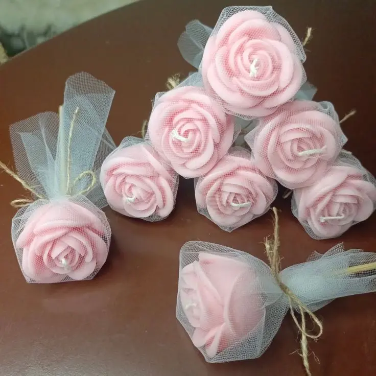 Rose Candle