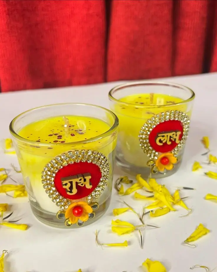 Shubh Laabh Candle