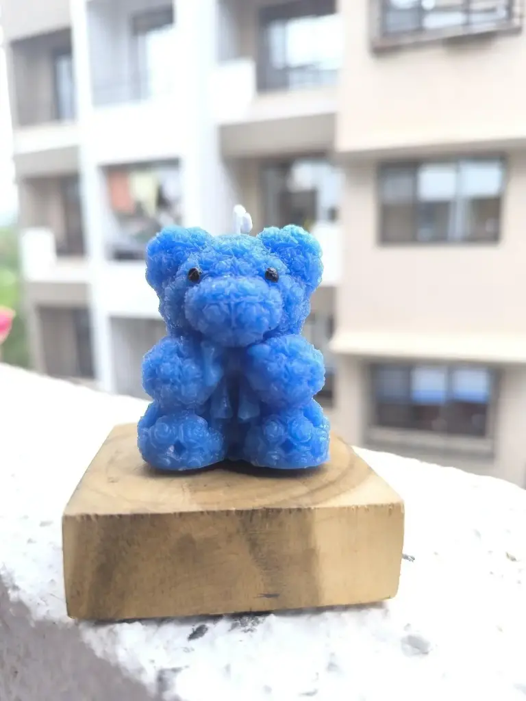 Teddy Bear Candle